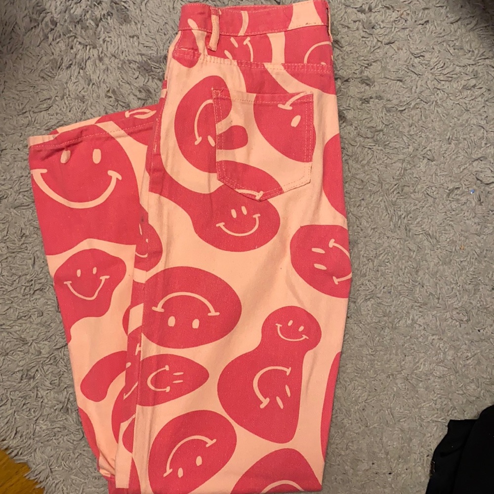 Smiley Face Jeans